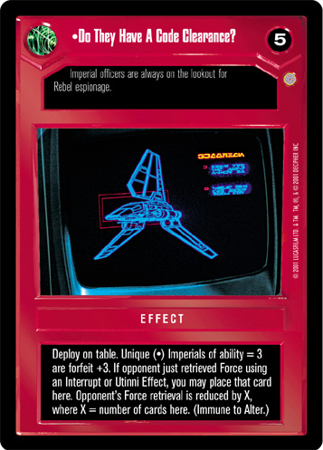 do-they-have-a-code-clearance