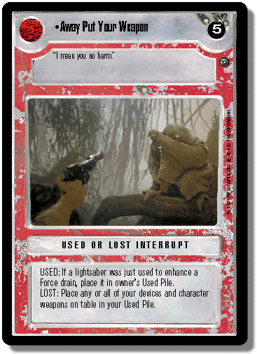 away-put-your-weapon