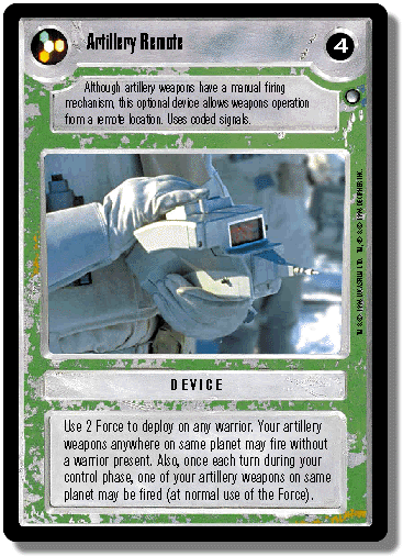 artillery-remote