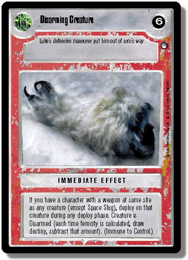 disarming-creature