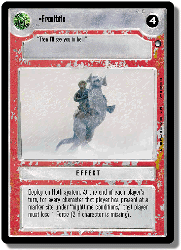 frostbite
