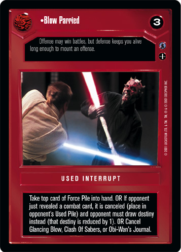 blow-parried