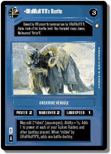 urorrurrrs-bantha