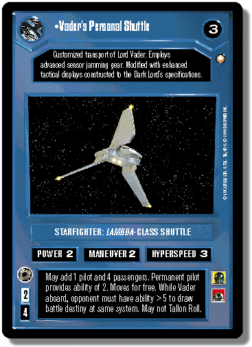 vaders-personal-shuttle