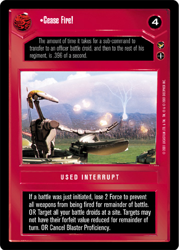cease-fire