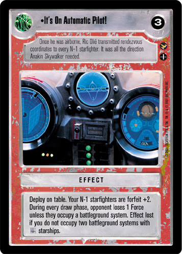 its-on-automatic-pilot